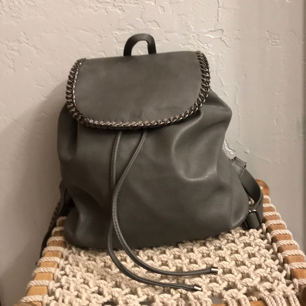 Steve Madden Greg faux leather backpack